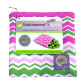 Snack Happened Reusable Snack Bag in Little Miss Zig Zag