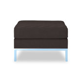 Landeeca Leather Ottoman