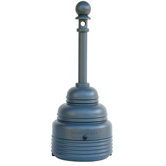 SafeSmoker Cigarette Receptacles - 00119 4 gallon safesmoker beige