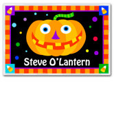Halloween o' lantern  Personalized Placemat