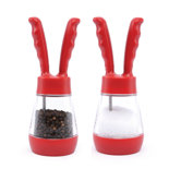 Salt and Pepper Pod Set in Red