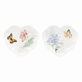 Butterfly Meadow Heart Party Plates (Set of 2)
