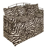 Brown Zebra Daybed Cover Set