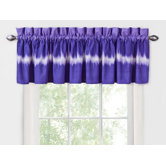 Tie Dye Valance in Purple