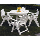 Nautical 5 Piece Dining Set
