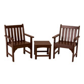 Vineyard 3 Piece Garden Chair Set
