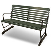 Ivy Terrace Steel Garden Bench