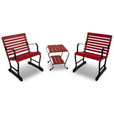 Ivy Terrace Vintage 3 Piece Seating Group