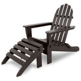 Ivy Terrace Classics 2 Piece Folding Adirondack Set