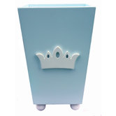 Crown Wastebasket