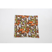 Boutique 2D Zoo Lovie Backed with Cuddle Fleece