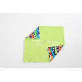 Boutique Zig Zag Lovie Backed with Cuddle Fleece