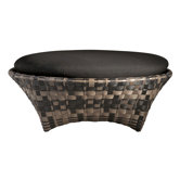 Cape West Sunbrella Fabric Pouf