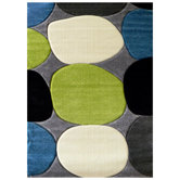 Studio 604 Charcoal Geometric Design Rug