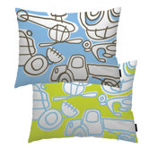 Green Transport Pillow