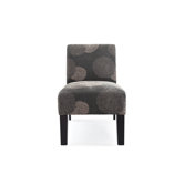 Deco Sunflower Fabric Slipper Chair