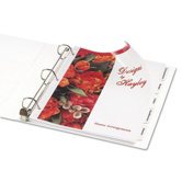 Index Maker Clear Label Dividers