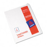 Blank Tab Index Divider Set, Set of 25