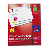 Burst Laser Labels, 360/Pack