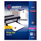 Print-On Divider