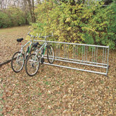Permanent Double Entry Bike Rack