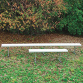Permanent Metal Picnic Bench