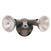 2 Light Motion Activated Hidden Sensor Twin Halogen Security