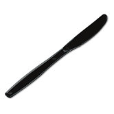 (1000 per carton) Heavyweight Polystyrene Knifes in Black