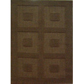 Aspen Party Brown Blocks Rug
