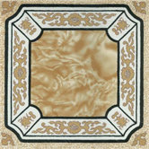 Vinyl Cr&egrave;me Fancy Floor Tile (Set of 20)