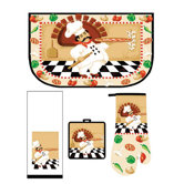 Medley Pizza Pie Kitchen Set (Set of 4)
