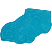 Carnaval Blue Car Kids Rug