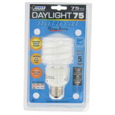 Daylight 75 CFL Sprial Bulb