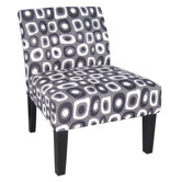 Laguna Fabric Slipper Chair