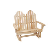 Cypress Adirondack Wood Garden Bench