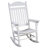 Lifestyle Poly Resin Rocking Chair