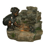 Fountain with Girl and Frog