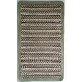Beantown Boston Garden Green Multi Rug