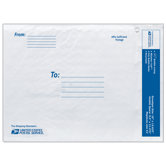 10" USPS Poly Bubble Mailer in White