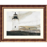 Easterly Bronze Framed Print - Andrew Wyeth