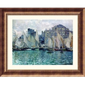 The Museum Bronze Framed Print - Claude Monet