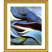 From the Lake No. 1 Gold Framed Print - Georgia O'Keeffe