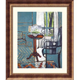 The Window Bronze Framed Print - Henri Matisse
