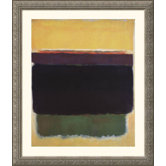Untitled, 1949 Silver Framed Print - Mark Rothko