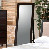 Ventura Standing Floor Mirror in Cappuccino