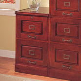 Parkdale Two Drawer File in Cherry