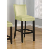 Bullhead City 29" Microfiber Barstool in Light Green