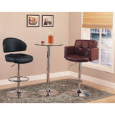 Colorado City Pub Table with Glass Top