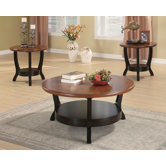 Amalga 3 Piece Coffee Table Set