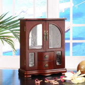Minneola Two Door Jewelry Box